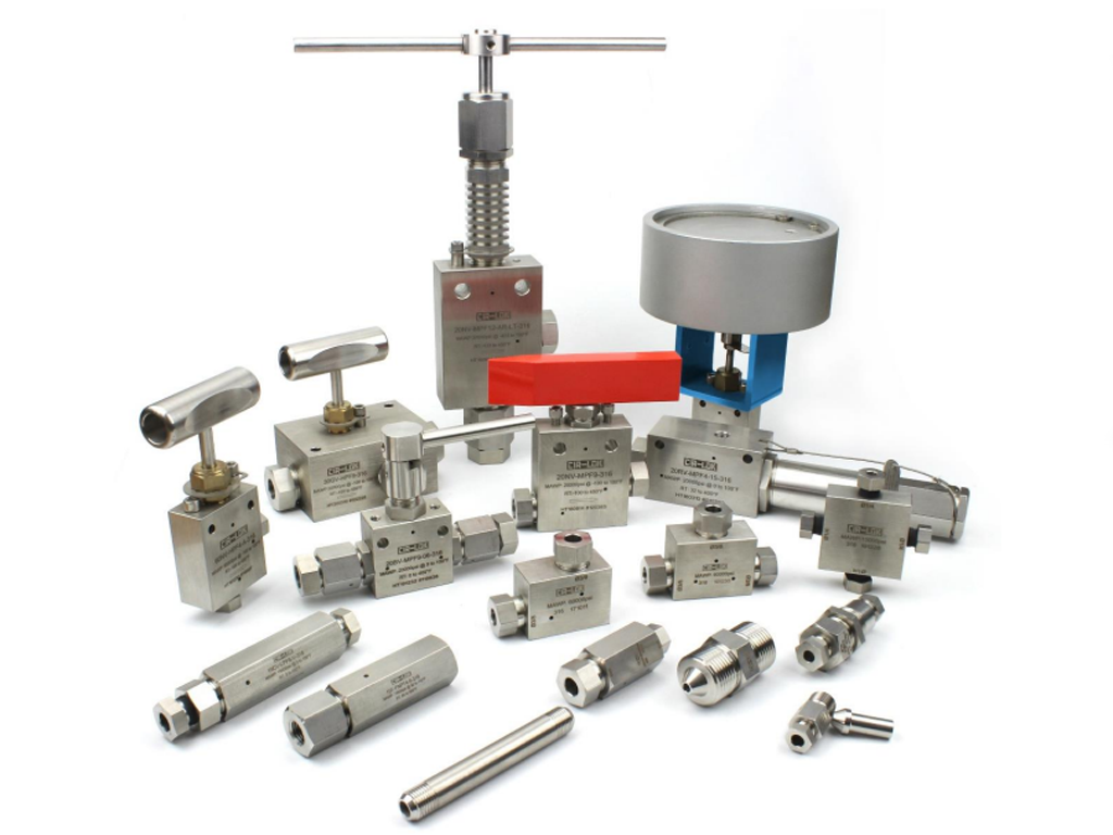 Ultra-High-Pressure Components reference sheet