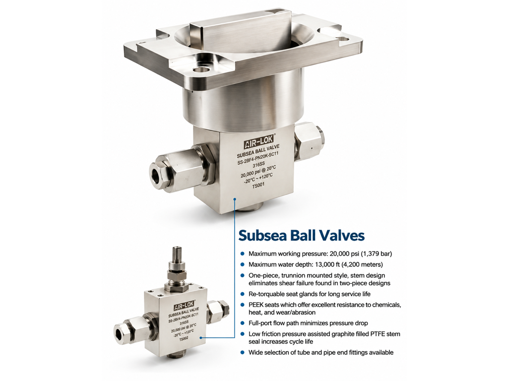 Subsea Valves reference sheet