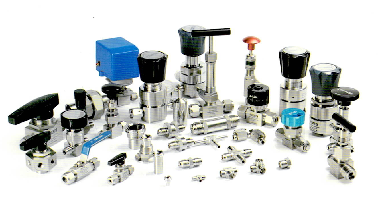 Instrumentation valves and tube fittings